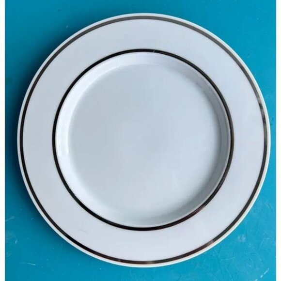 2  Pc Designer Bob Van Allen Mikasa Colorations Saturn White Dinnerware Japan - Picture 3 of 7